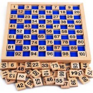 Wooden Hundred Learning Board Wooden Hundred Learning Board