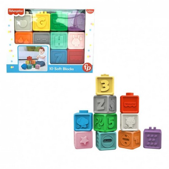 Fisher-price 10 Piece Soft Blocks