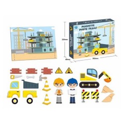 Magnetic Photo Frame – Construction Magnetic Photo Frame – Construction