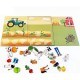 Magnetic Puzzle Chart – Farm