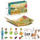 Magnetic Puzzle Chart – Farm