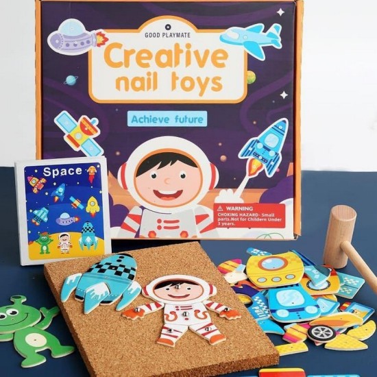 Creative Nail Toy – Space Theme