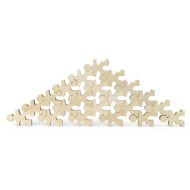 Wooden Balancing Minifigures - 43 pcs Wooden Balancing Minifigures - 43 pcs