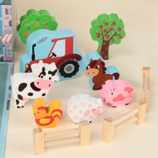 Kabi Wooden Theme Box – Farm