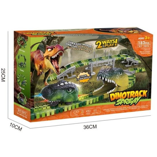 Dinosaur Spreay Racetrack