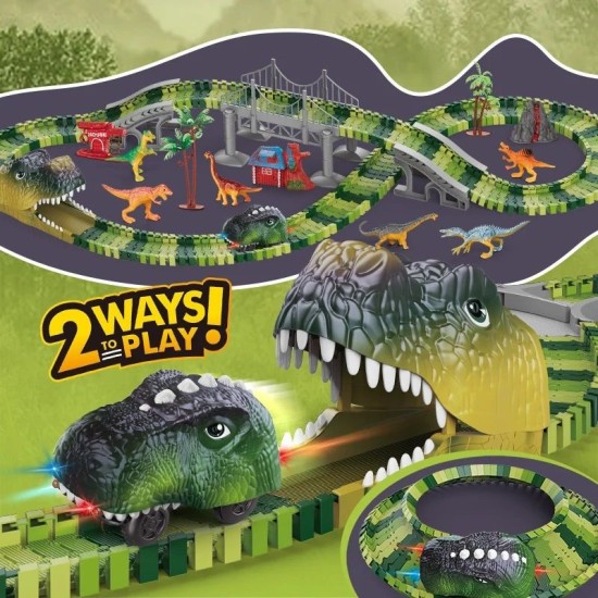 Dinosaur Spreay Racetrack