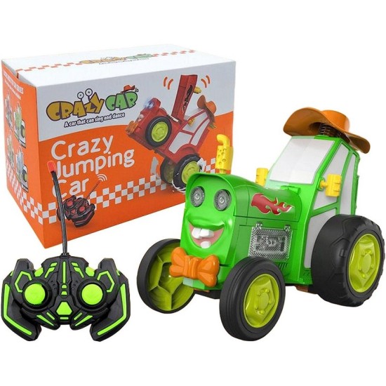 Crazy Jumping Car - Green