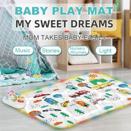 Baby Play Mat with Music & Light