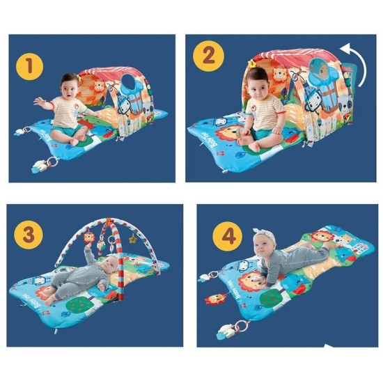 Activity Mat with Tunnel