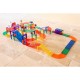 Race Car Track Magnetic Tiles – Deep 108pcs