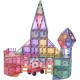 Magnetic Star Tiles Pastel – Dream Castle Series 108pcs