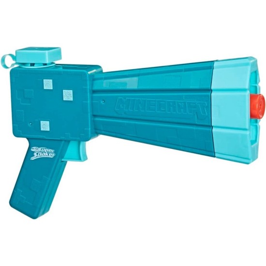 NERF Super Soaker Minecraft Glow Squid Water Blaster