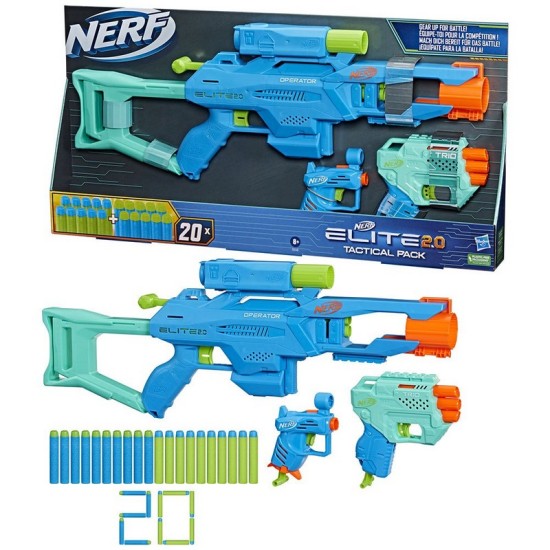 NERF Elite 2.0 Tactical Blaster - 3Pk