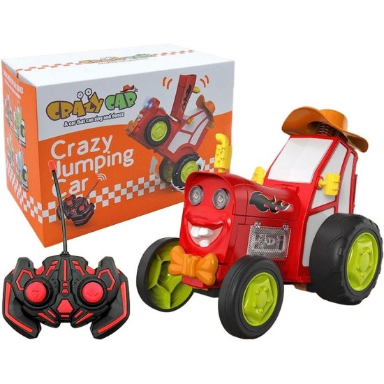 Crazy Jumping Car - Red