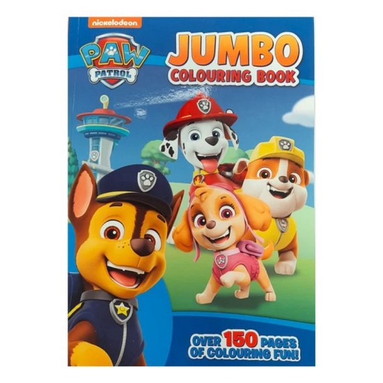 Paw Patrol Jumbo Colouring Book