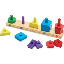Melissa & Doug Stack and Sort Board Melissa & Doug Stack and Sort Board