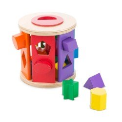 Melissa & Doug Match and Roll Shape Sorter Melissa & Doug Match and Roll Shape Sorter