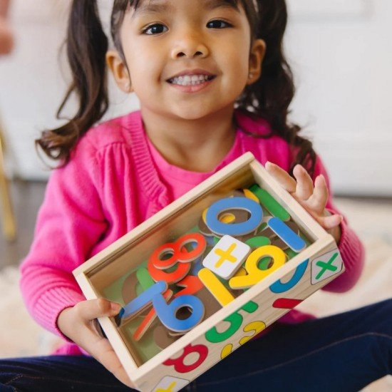 Melissa & Doug Magnetic Wooden Numbers