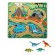 Melissa & Doug Prehistoric Playground Dinosaur Rug