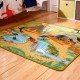 Melissa & Doug Prehistoric Playground Dinosaur Rug