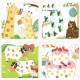 Mideer Creative Finger Paint Kit - Animal Party