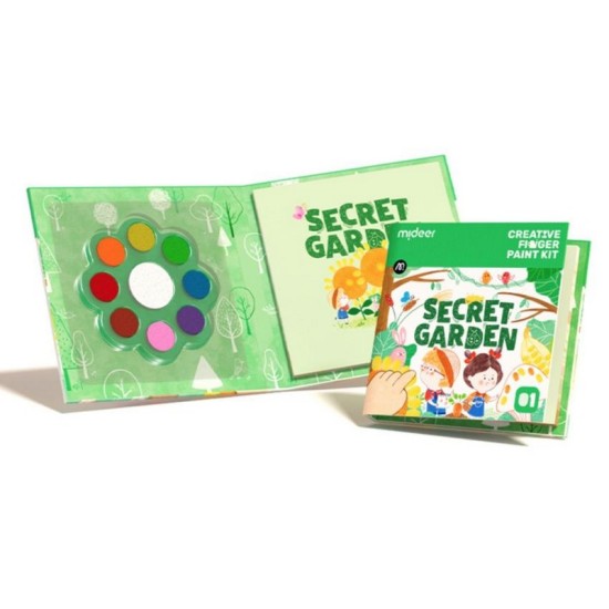 Mideer Creative Finger Paint Kit - Secret Garden