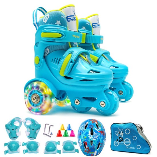 Roller Skate Boy – Blue Small