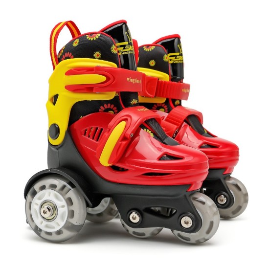 Roller Skate Boy – Red Medium 