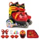 Roller Skate Boy – Red Medium 