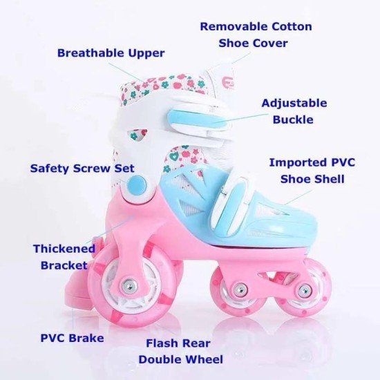 Roller Skate Boy – Red Small 