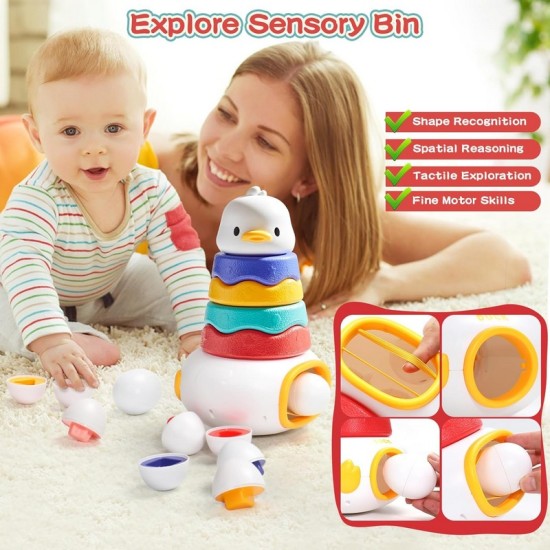 Duck Tower Tumbler Toy