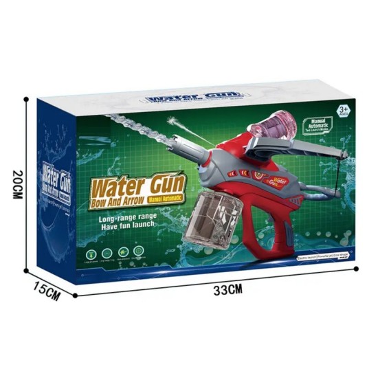 Bow & Arrow Water Gun – Red