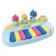 Baby Shark Character Keyboard - Blue