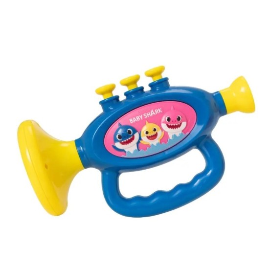 Baby Shark Electronic Trumpet -Blue