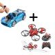 Fesha Offer: Fire Bullet Car Blue & Genius Drone