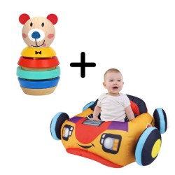 Fesha Offer: Comfy Car & Bear Shape Tower Fesha Offer: Comfy Car & Bear Shape Tower