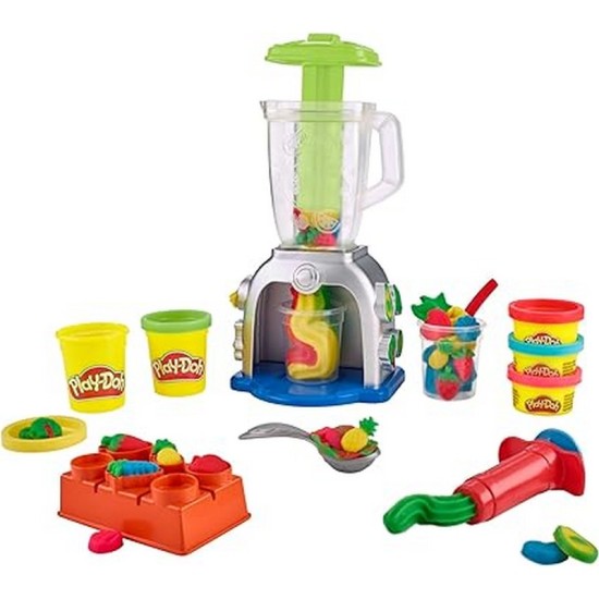 PlayDoh Swirlin Smoothies Toy Blender Playset