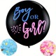 Round Gender Revealing Balloon Combination Decoration, Party Decor, Party Supplies