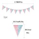 Gender Reveal Party Balloon Pull Flag Decor Set - Celebrate Your Gender with Festive Balloons and Fun Flag Decorations