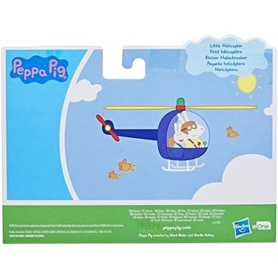 Little Helicopter Playset with Figure and Vehicle