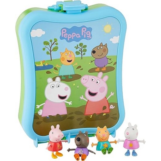 Peppa’s Carry-Along Friends Case Toy