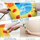 Inflatable Sprinkler Pool for Kids, Cute Dinosaur Kiddie Pool, 3-in-1 