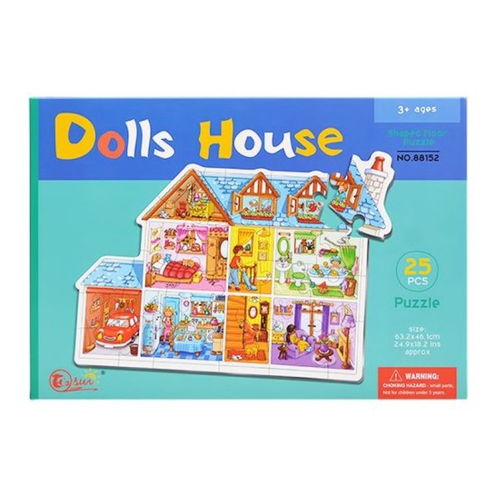 Doll House Puzzle 25pc