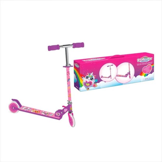 Rainbocorns Surprise Folding Scooter Pink 2-Wheel