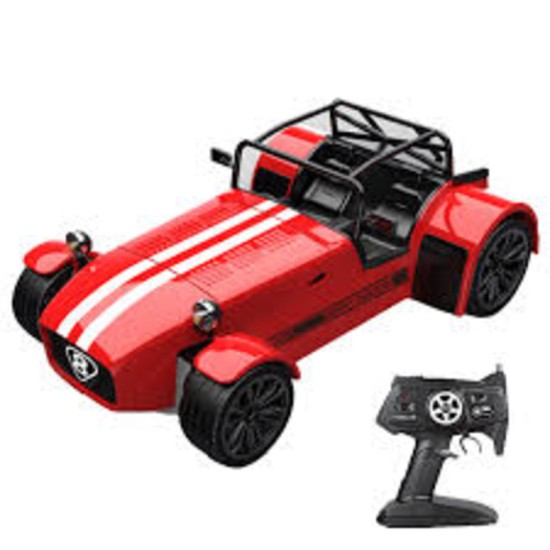 MZ Die Cast RC Spray Racing Car - RED