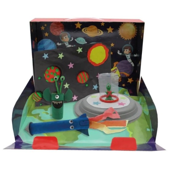 Play-Doh Space Recycling Game