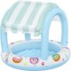 BESTWAY Φ41" X H33"/Φ1.04M X H84CM SWEET SHOPPE SHADED KIDDIE POOL (1 pool, repair patch) Age 2+