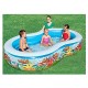 BESTWAY8'7" X 62" X 18"/2.62M X 1.57M X 46CM PLAY POOL (Contents:1 pool,repair patch) Age 3+