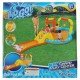 BESTWAY 14'3" X 7' X 46"/4.35M X 2.13M X 1.17M LIL' CHAMP PLAY CENTER (One pool,one slide,six bowling pins,one basketball stand,two inflatable rings,4 play balls,repair patch.) Age 2+