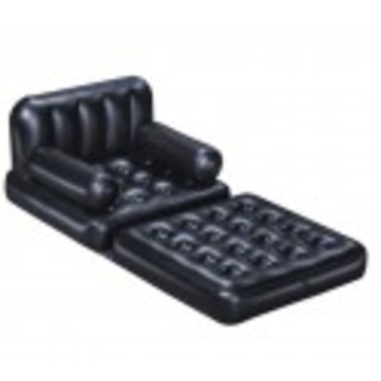 BESTWAY 75" X 38" X 25"/1.91M X 97CM X 64CM MULTI-MAX 4-IN-1 AIR LOUNGER (couch,repair patch.)